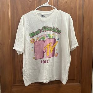 Music Television 1981 T Shirt SIZE: XL